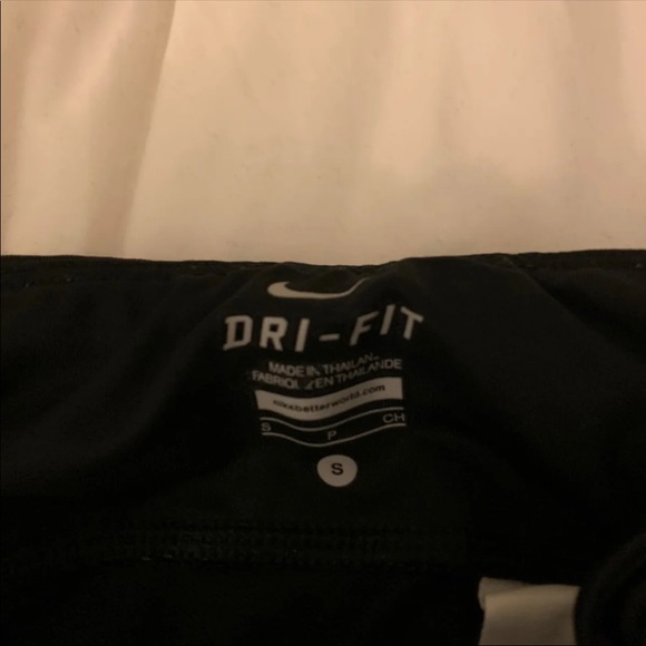 Nike Black Running Leggings - Picture 3 of 4